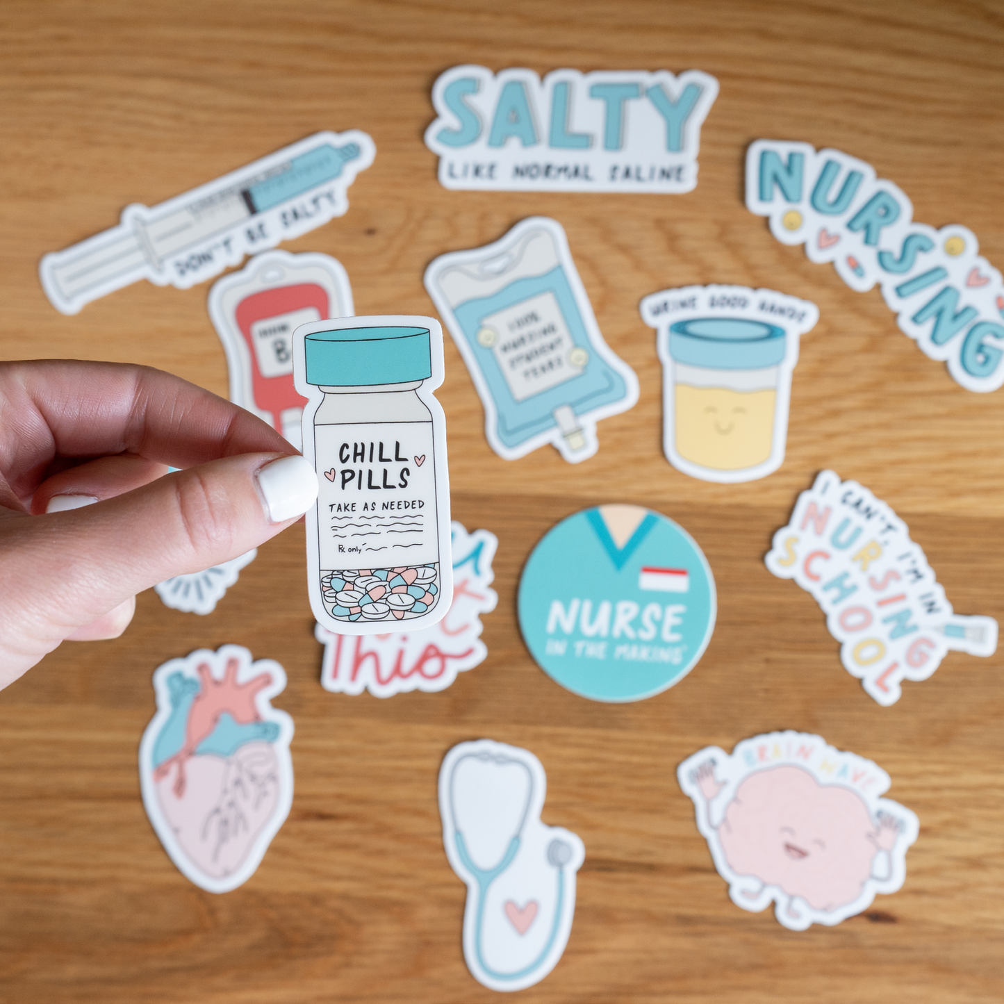 Nursing Sticker Bundle (14 Stickers)